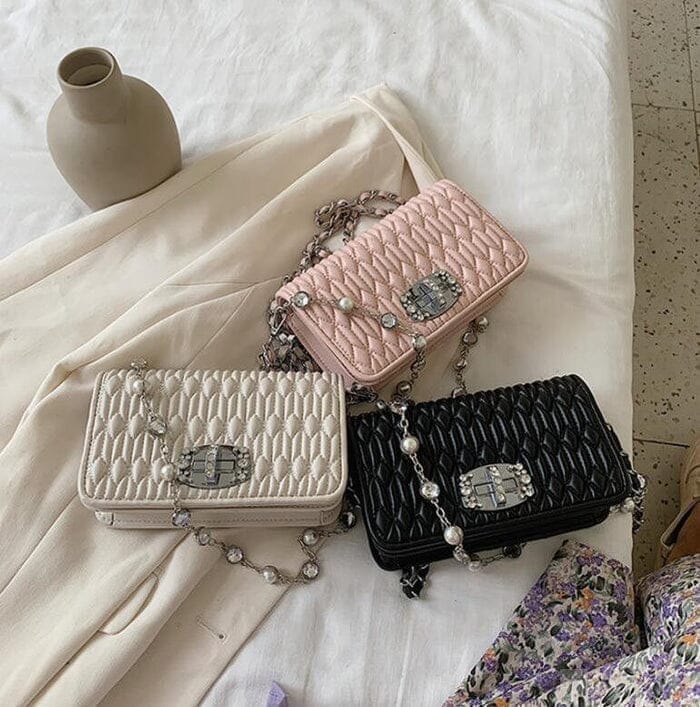 Bolsa Clara em Couro Vegano