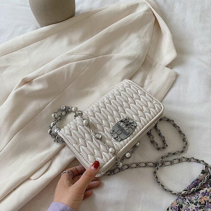 Bolsa Clara em Couro Vegano