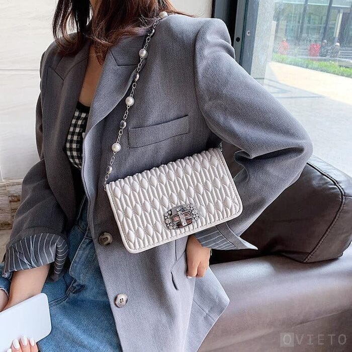 Bolsa Clara em Couro Vegano