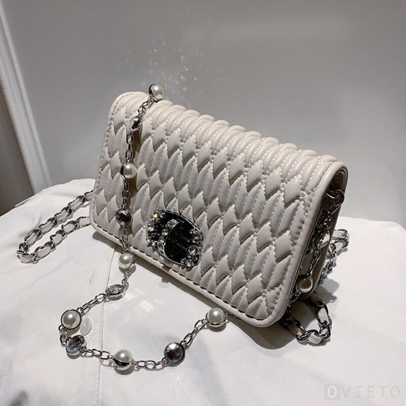 Bolsa Clara em Couro Vegano