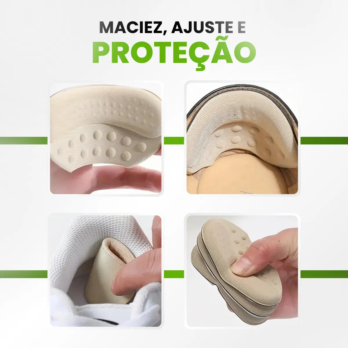 ComfortFeet® - Almofada Ortopédica para Sapatos (Alívio imediato para sapatos que machucam) - Leve Mais e Pague Menos!