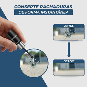 TechGlass® – Reparador de Vidros e Espelhos (Remove Rachaduras e Arranhões) – Leve Mais e Pague Menos!