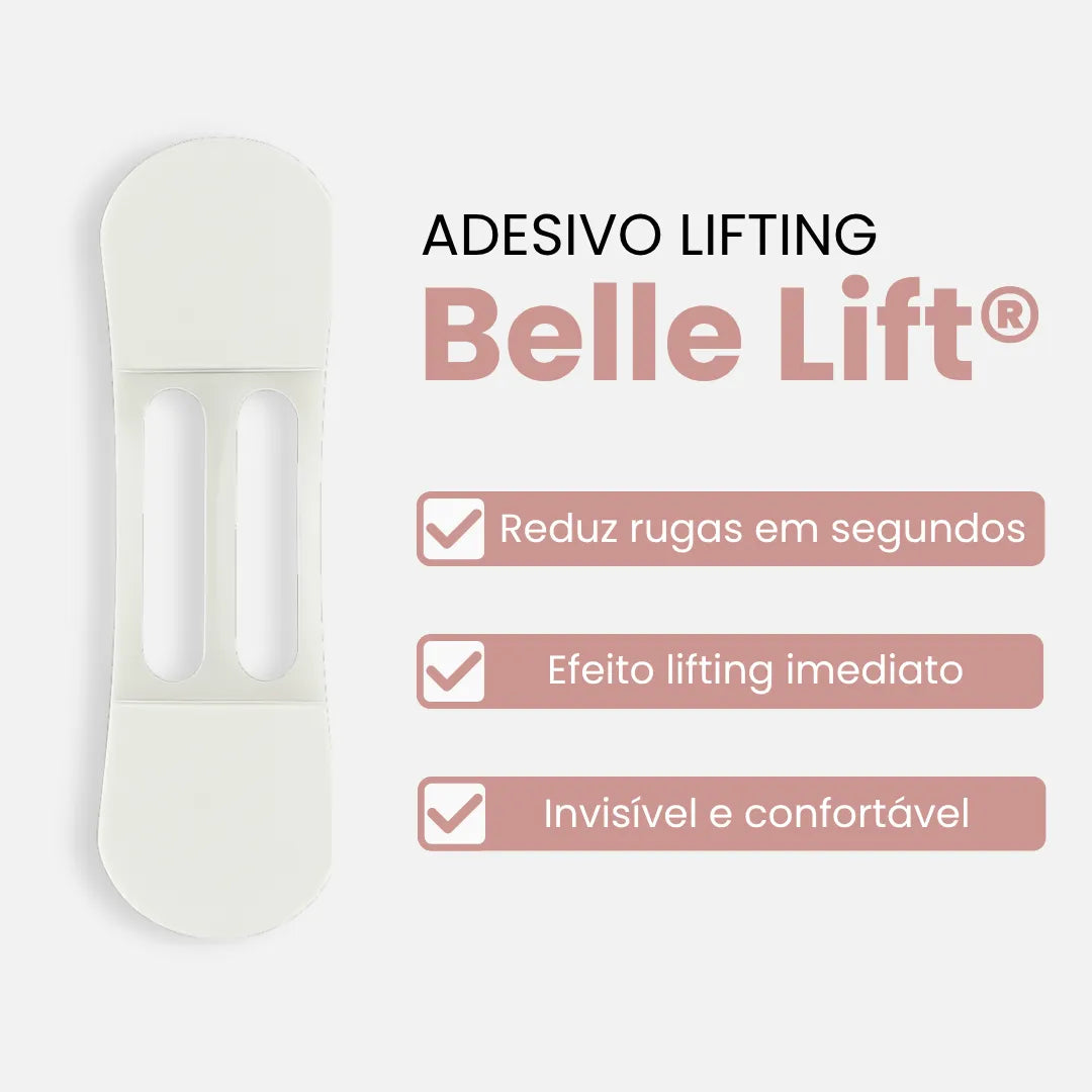 Belle Lift® - Adesivo Lifting Antirrugas e Contra Flacidez no Pescoço