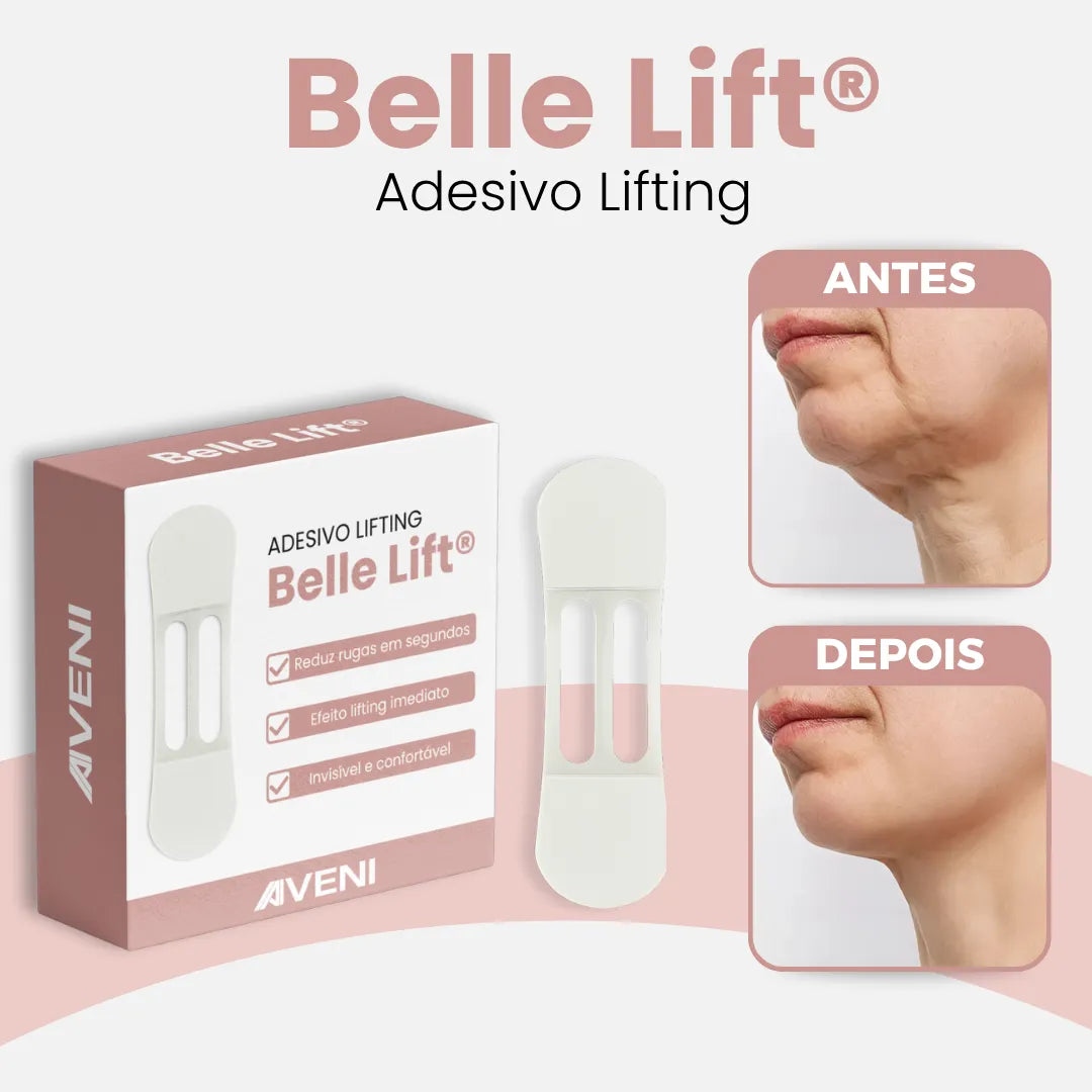 Belle Lift® - Adesivo Lifting Antirrugas e Contra Flacidez no Pescoço