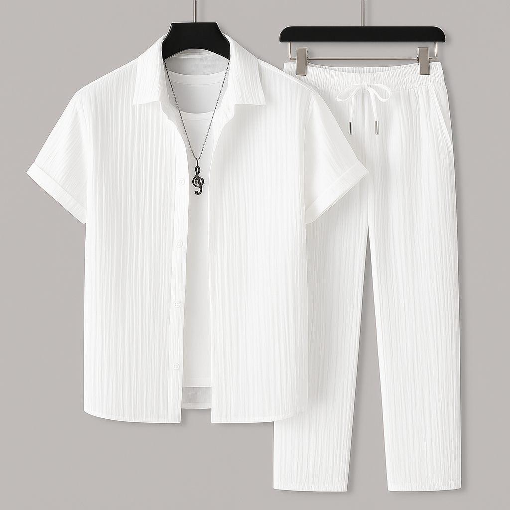 conjunto de roupa masculina